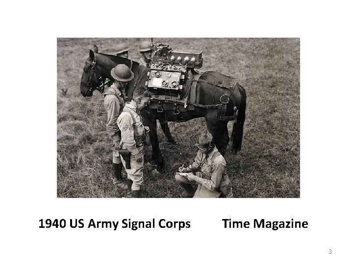 1940 US Army Signal Corps Time Magazine 3 