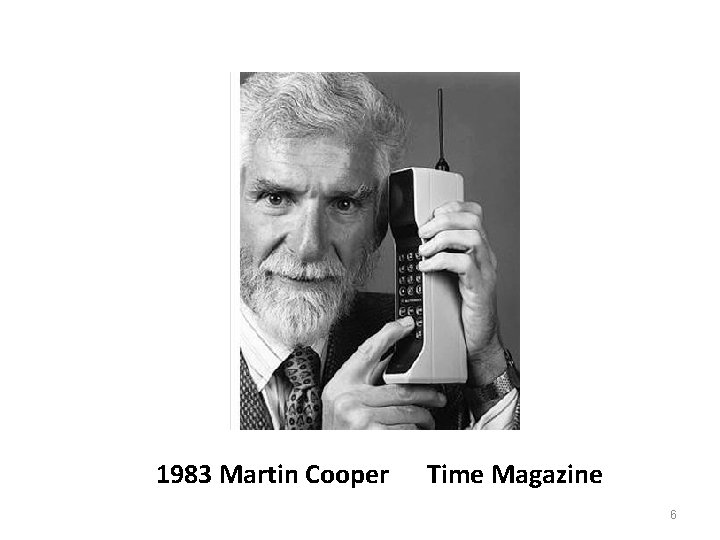 1983 Martin Cooper Time Magazine 6 