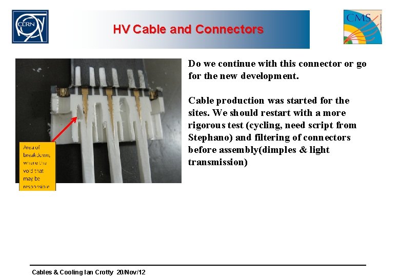 HV Cable and Connectors Do we continue with this connector or go for the