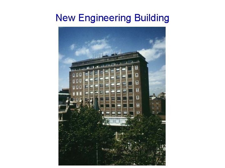 New Engineering Building 