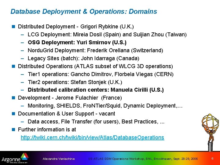 Database Deployment & Operations: Domains n Distributed Deployment - Grigori Rybkine (U. K. )