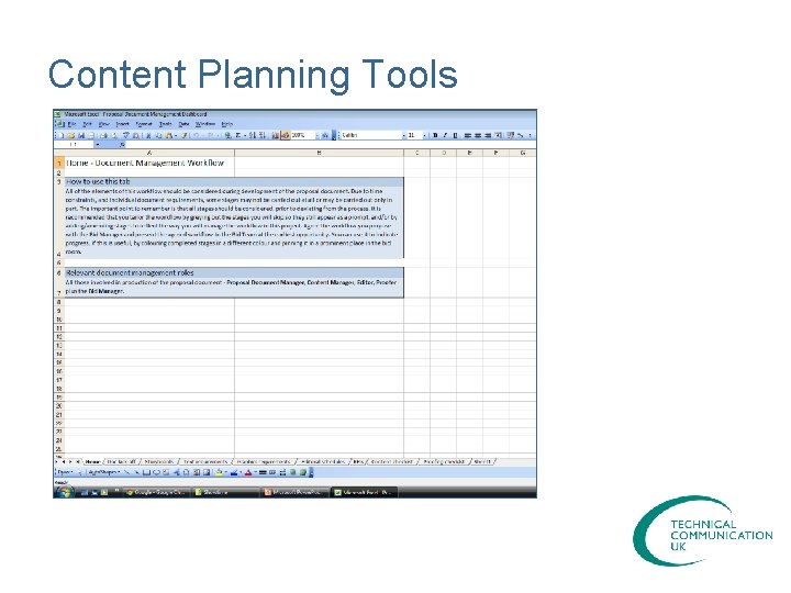 Content Planning Tools 