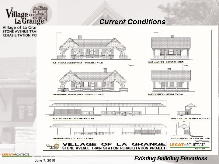 Current Conditions Existing Building Elevations 