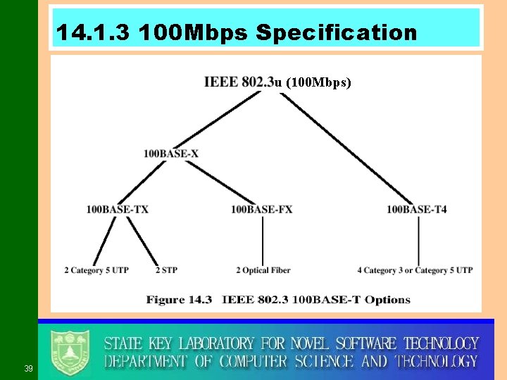 14. 1. 3 100 Mbps Specification u (100 Mbps) 39 