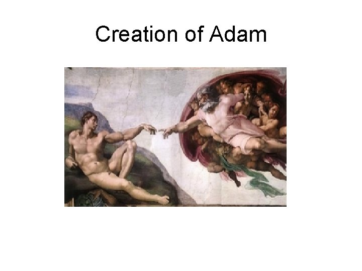 Creation of Adam 