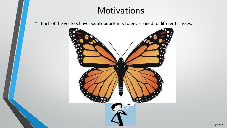 Motivations • Each of the vectors have equal opportunity to be assigned to different