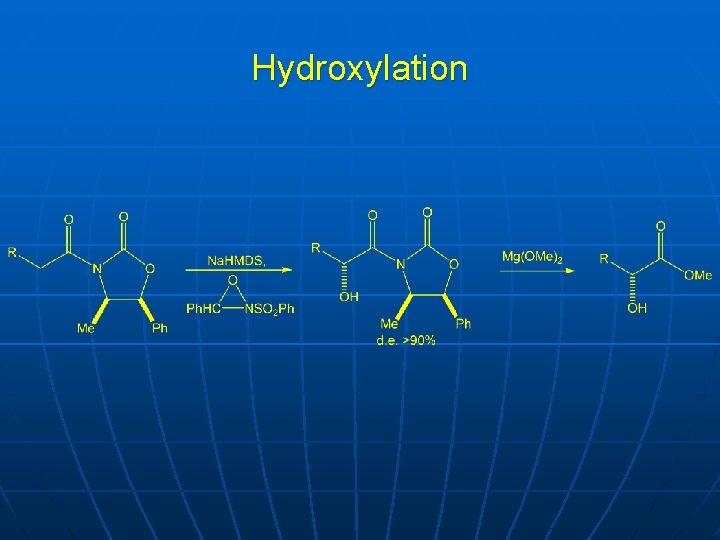 Hydroxylation 