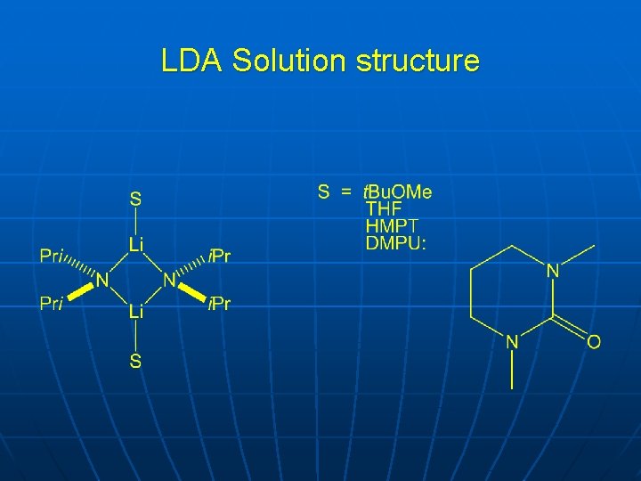 LDA Solution structure 