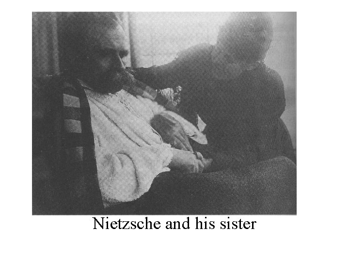 Nietzsche and his sister 