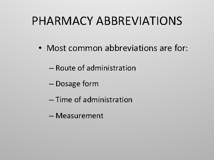 CHAPTER 5 PRESCRIPTIONS CHAPTER OUTLINE Prescriptions Pharmacy