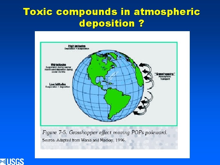 Toxic compounds in atmospheric deposition ? 