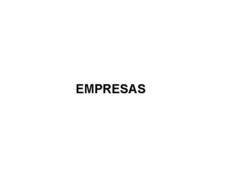 EMPRESAS 