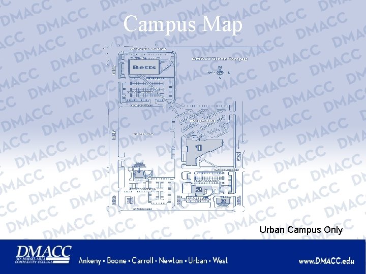 Campus Map Urban Campus Only 