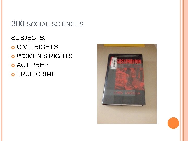 300 SOCIAL SCIENCES SUBJECTS: CIVIL RIGHTS WOMEN’S RIGHTS ACT PREP TRUE CRIME 