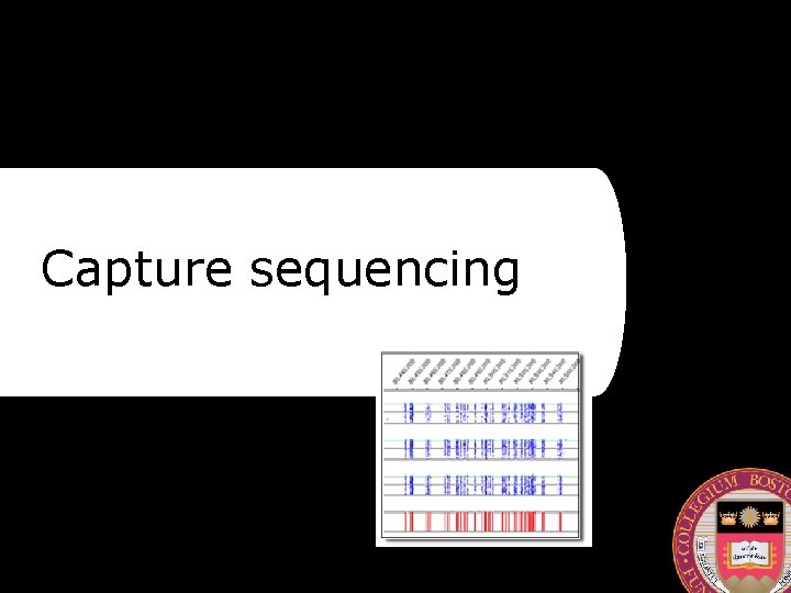 Capture sequencing 