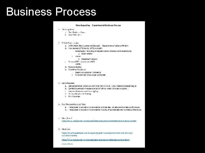 Business Process 