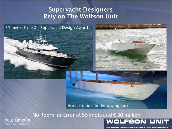 Superyacht Designers Rely on The Wolfson Unit (1) 37 metre Ermis 2 – Superyacht