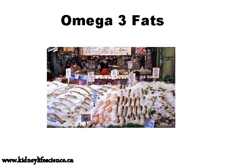 Omega 3 Fats www. kidneylifescience. ca 