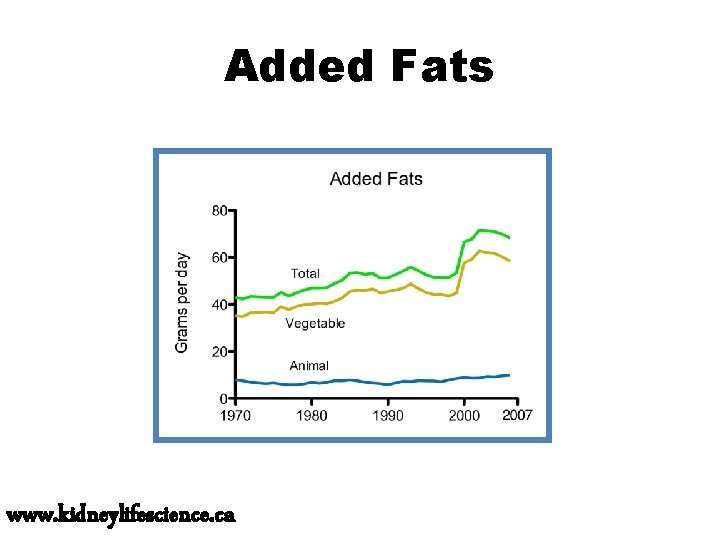 Added Fats www. kidneylifescience. ca 