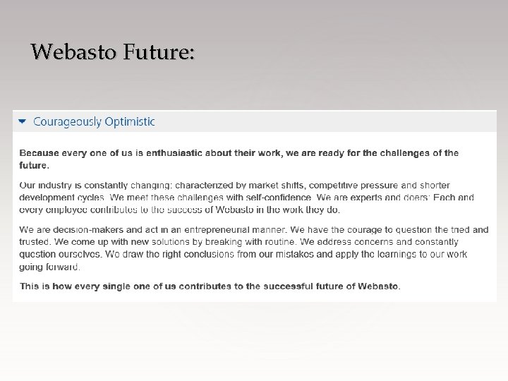 Webasto Future: 