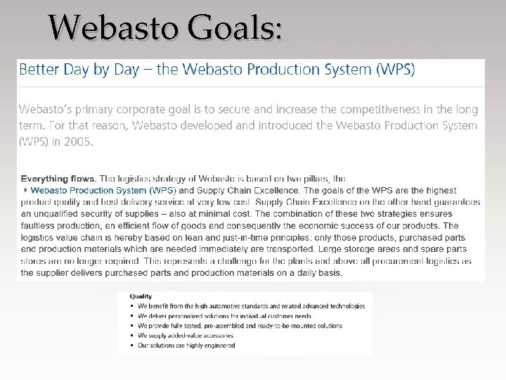 Webasto Goals: 