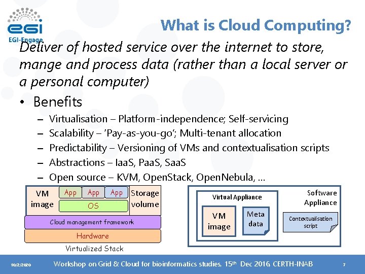 What is Cloud Computing? Deliver of hosted service over the internet to store, mange