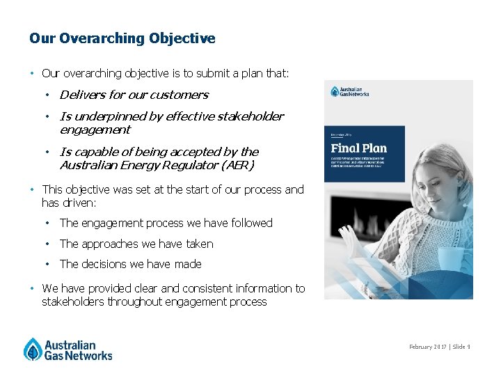 Our Overarching Objective • Our overarching objective is to submit a plan that: • Our Overarching Objective • Our overarching objective is to submit a plan that: •
