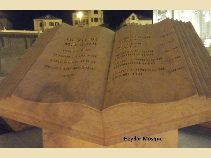 Heydar Mosque 