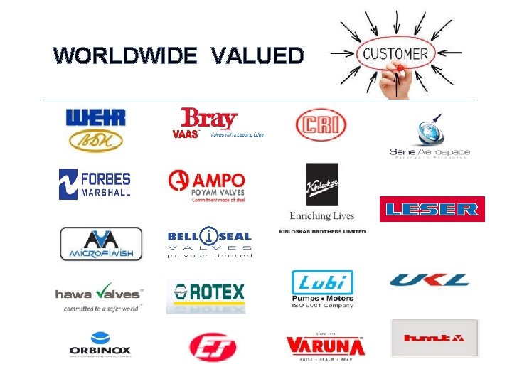 WORLDWIDE VALUED 