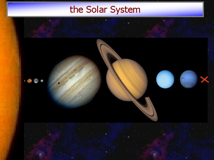 the Solar System 