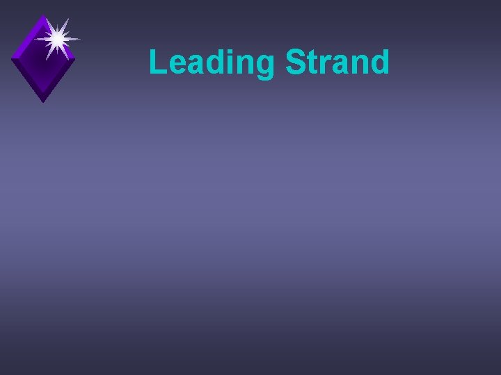 Leading Strand 