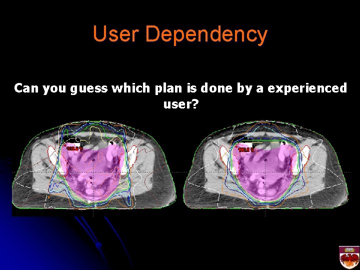 User Dependency Can you guess which plan is done by a experienced user? 