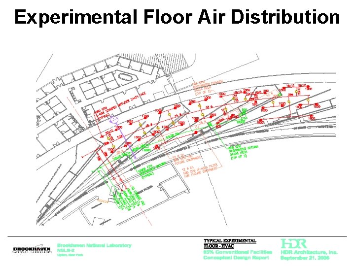 Experimental Floor Air Distribution 20 BROOKHAVEN SCIENCE 