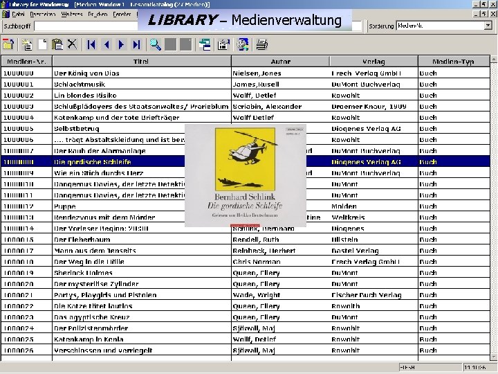 LIBRARY – Medienverwaltung 