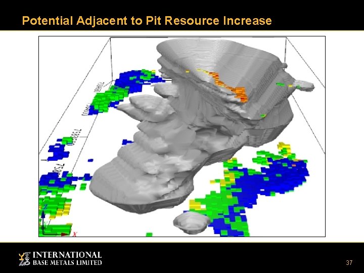 Potential Adjacent to Pit Resource Increase 37 Potential Adjacent to Pit Resource Increase 37