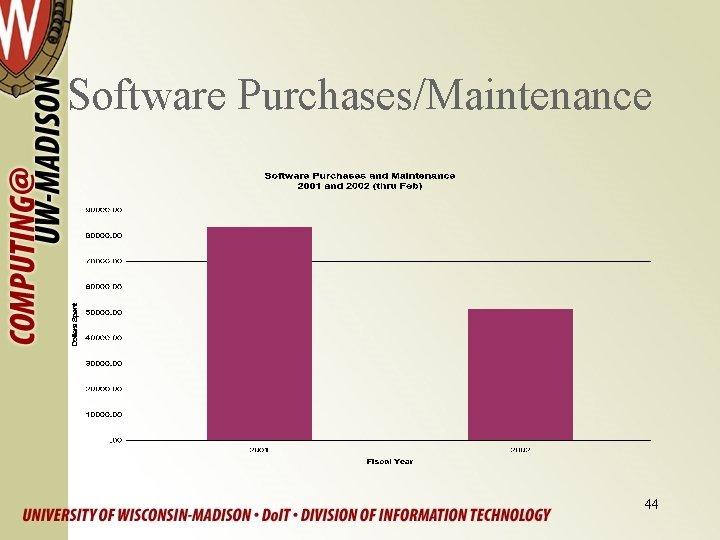 Software Purchases/Maintenance 44 