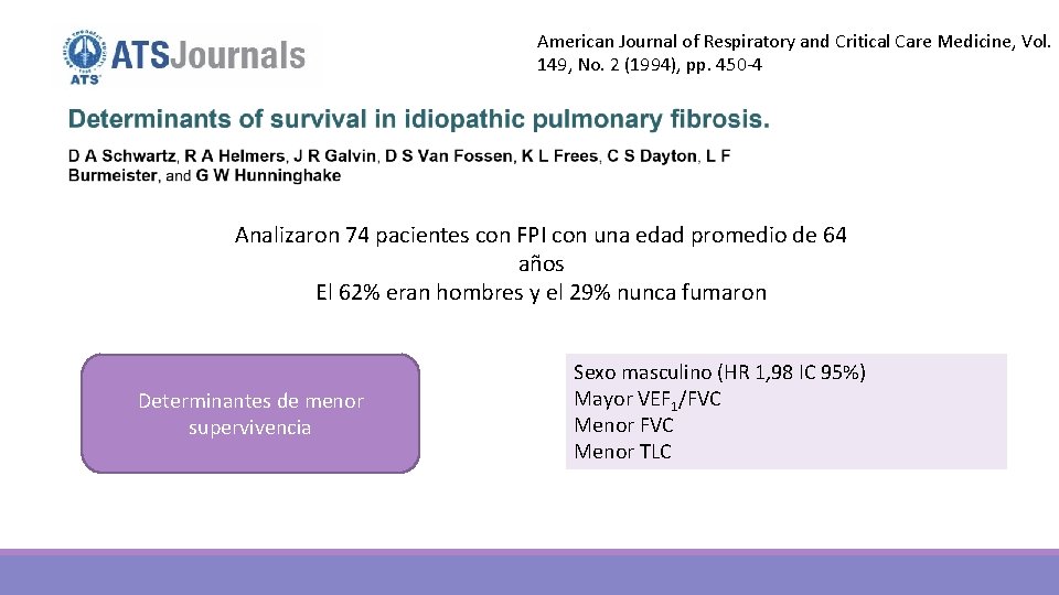 American Journal of Respiratory and Critical Care Medicine, Vol. 149, No. 2 (1994), pp.