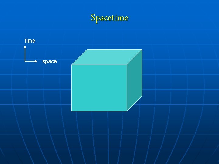 Spacetime space 