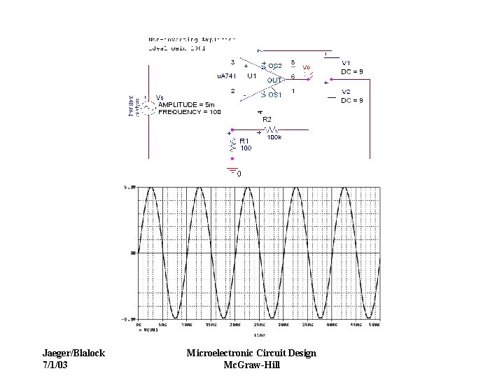 Jaeger/Blalock 7/1/03 Microelectronic Circuit Design Mc. Graw-Hill 