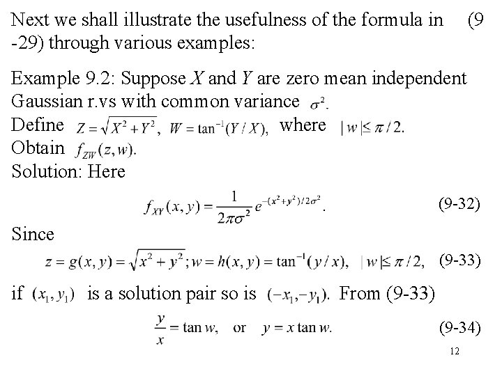 Next we shall illustrate the usefulness of the formula in -29) through various examples: