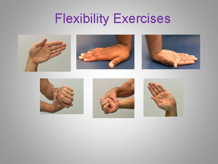 Flexibility Exercises 