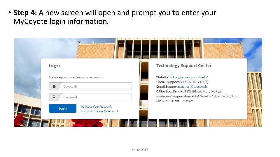  • Step 4: A new screen will open and prompt you to enter