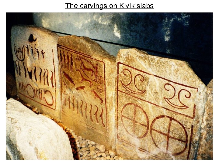 The carvings on Kivik slabs 