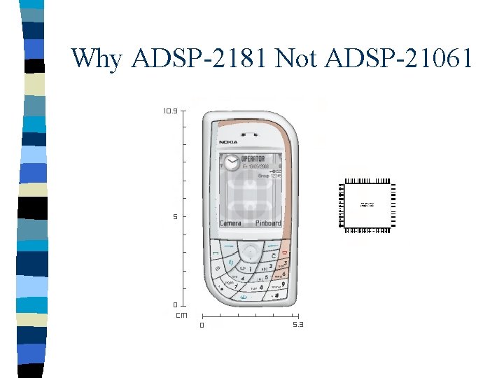 Why ADSP-2181 Not ADSP-21061 