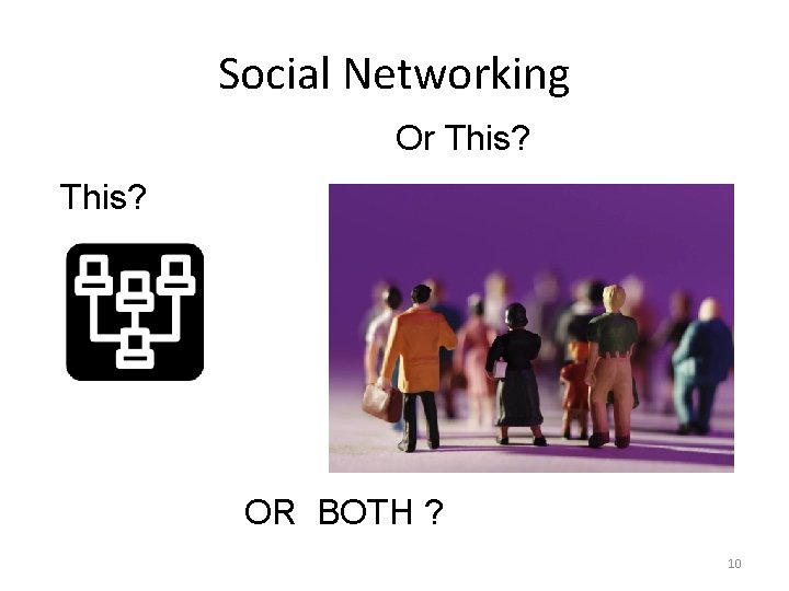 Social Networking Or This? OR BOTH ? 10 