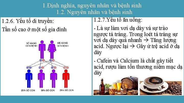 1. Định nghĩa, nguyên nhân và bệnh sinh 1. 2. Nguyên nhân và bệnh