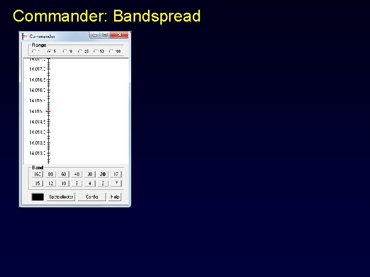 Commander: Bandspread 