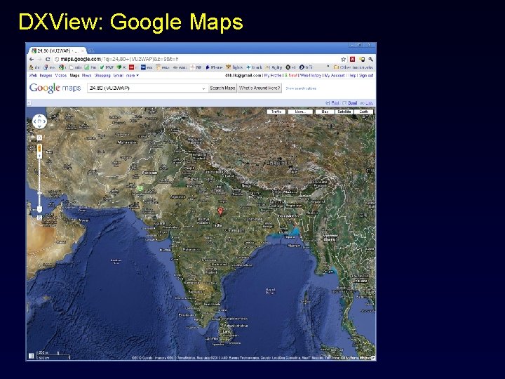 DXView: Google Maps 