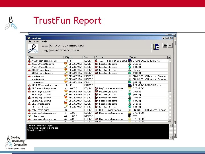 Trust. Fun Report 