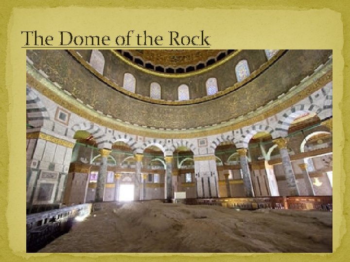 The Dome of the Rock 